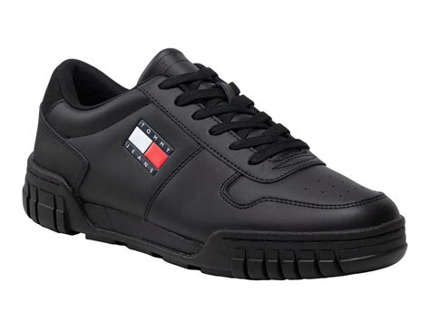 tommy hilfiger tenis negros